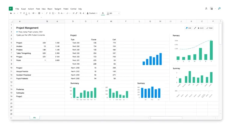Plantilla Profesional de Gestión de Proyectos en Excel – Descarga Gratuita